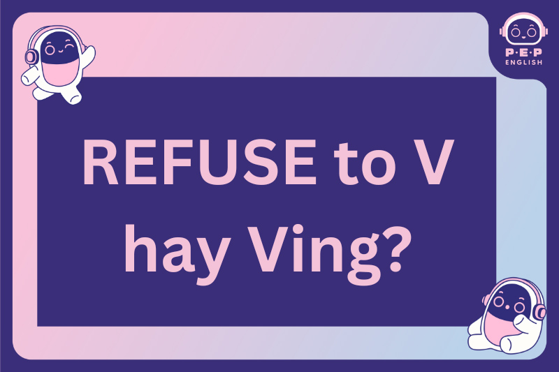 Refuse to V hay Ving?